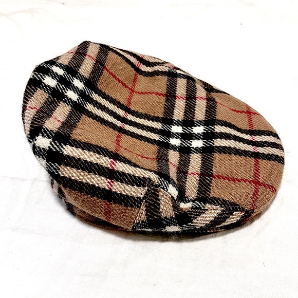 Burberry London Newsboy Flat Cap 100% Wool - Picture 3 of 6